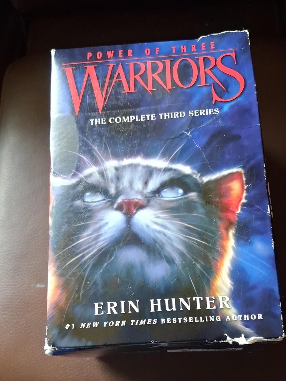 Warriors: Power of Three - The Complete Third Series by Hunter (Blue Cover)